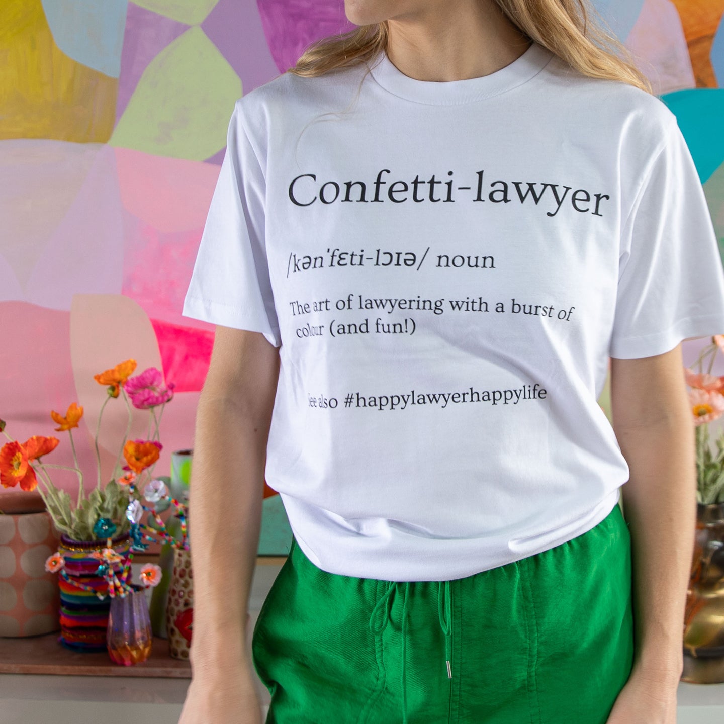 Confetti-Lawyer T-Shirt