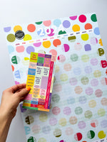 Load image into Gallery viewer, 2024 Happy Lawyer Polka Dot Wall Planner!
