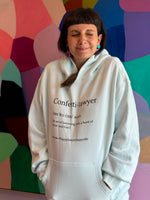 Load image into Gallery viewer, Hoodie: Confetti-Lawyer Style
