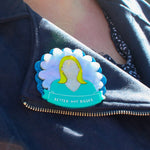 Load image into Gallery viewer, Celebrating the Cool: The Michelle Snape Brooch
